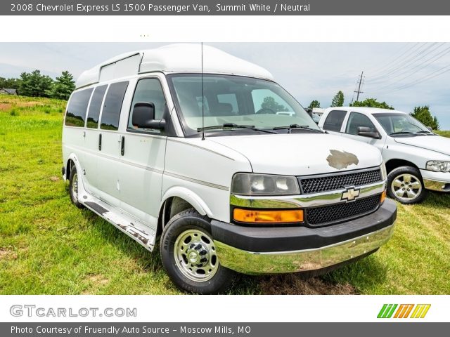 2008 Chevrolet Express LS 1500 Passenger Van in Summit White