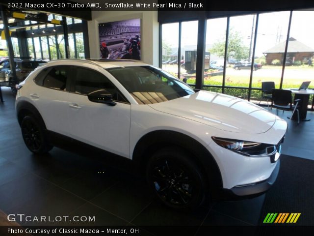 2022 Mazda CX-30 Turbo AWD in Snowflake White Pearl Mica