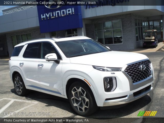 2021 Hyundai Palisade Calligraphy AWD in Hyper White