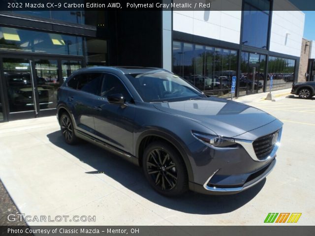 2022 Mazda CX-9 Carbon Edition AWD in Polymetal Gray Metallic