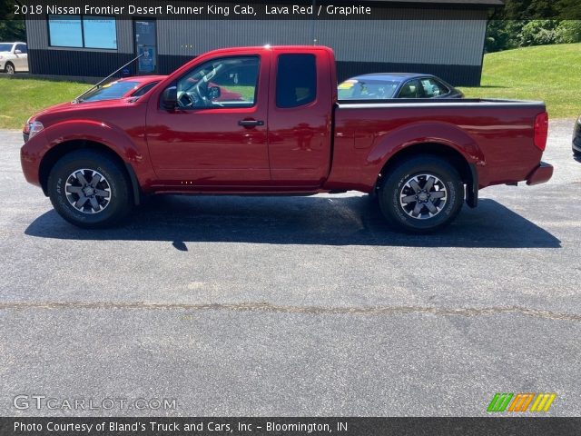 2018 Nissan Frontier Desert Runner King Cab in Lava Red