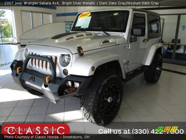 2007 Jeep Wrangler Sahara 4x4 in Bright Silver Metallic