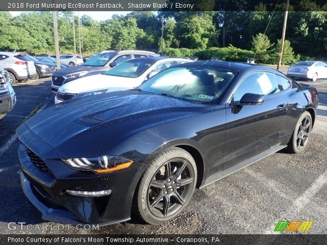2018 Ford Mustang EcoBoost Fastback in Shadow Black