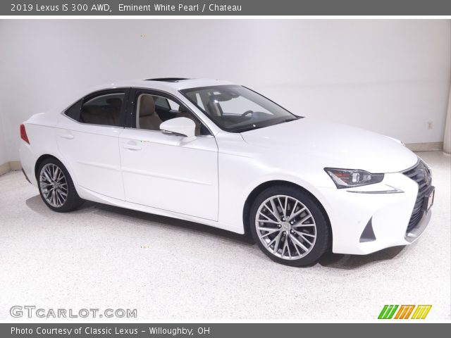 2019 Lexus IS 300 AWD in Eminent White Pearl