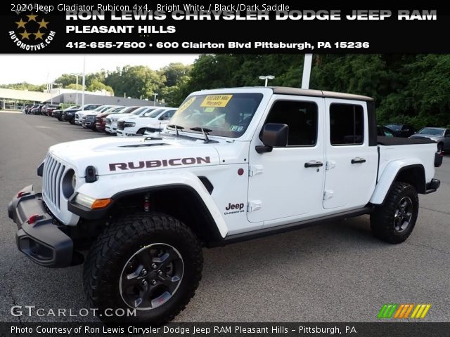 2020 Jeep Gladiator Rubicon 4x4 in Bright White