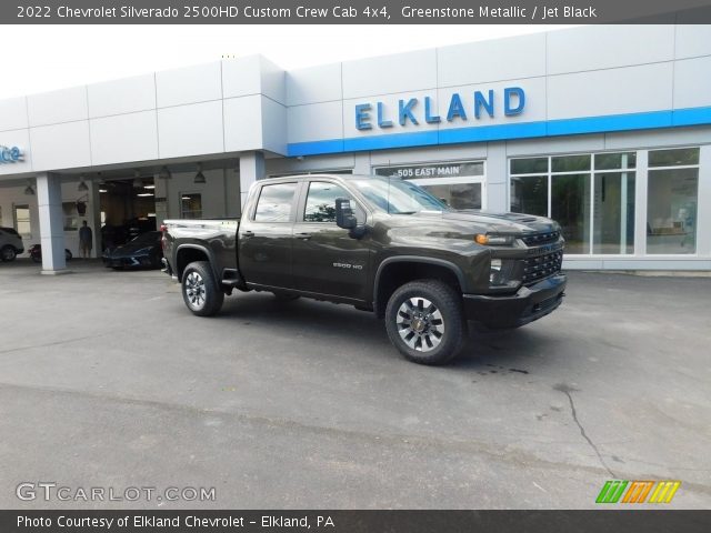 2022 Chevrolet Silverado 2500HD Custom Crew Cab 4x4 in Greenstone Metallic