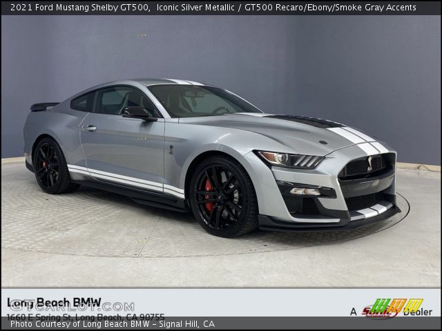 2021 Ford Mustang Shelby GT500 in Iconic Silver Metallic
