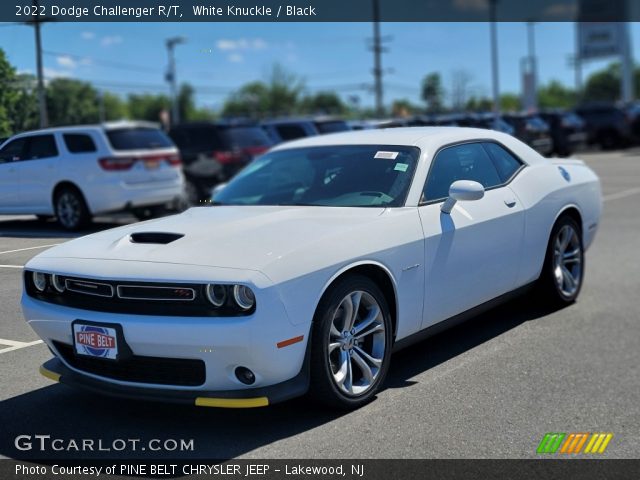2022 Dodge Challenger R/T in White Knuckle