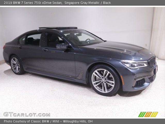 2019 BMW 7 Series 750i xDrive Sedan in Singapore Gray Metallic