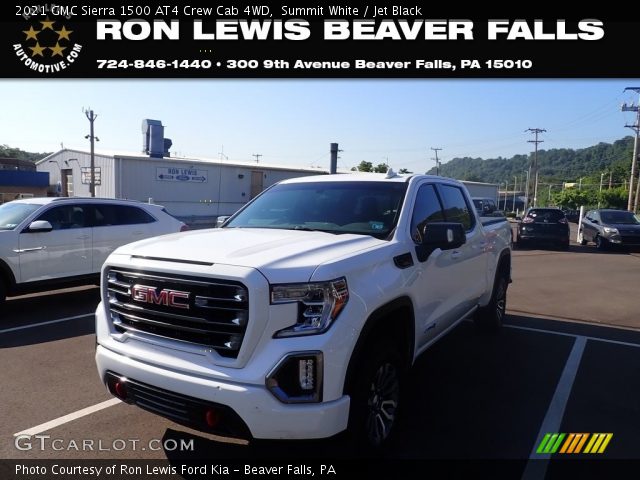 2021 GMC Sierra 1500 AT4 Crew Cab 4WD in Summit White