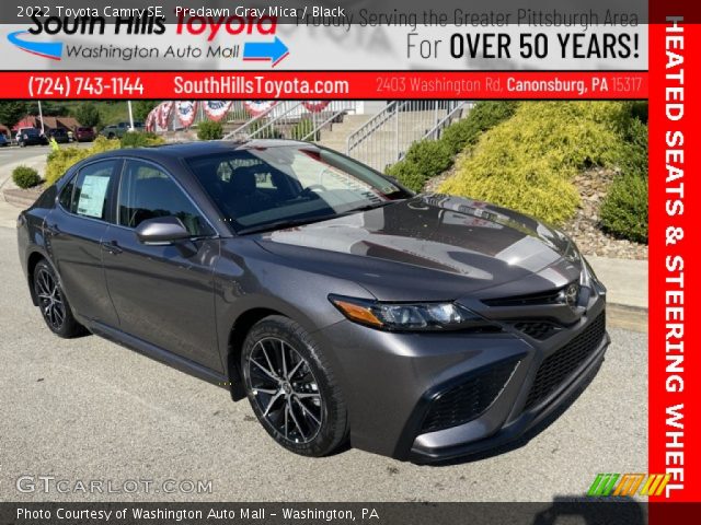 2022 Toyota Camry SE in Predawn Gray Mica