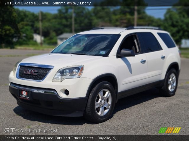 2011 GMC Acadia SL AWD in Summit White