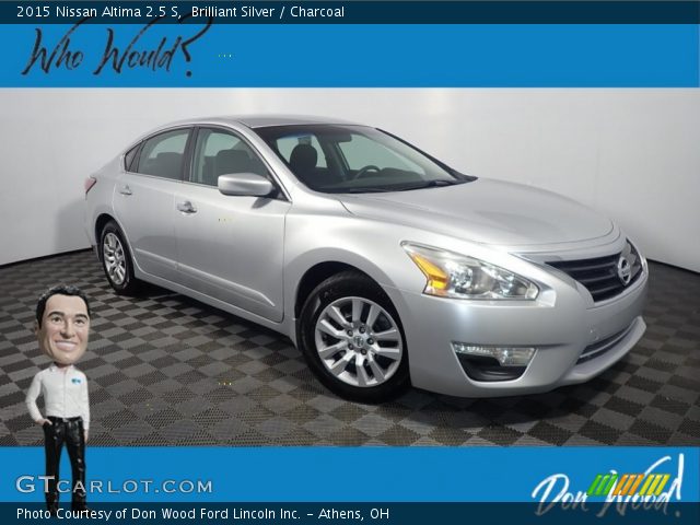 2015 Nissan Altima 2.5 S in Brilliant Silver