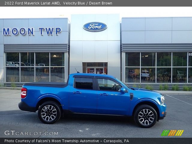 2022 Ford Maverick Lariat AWD in Velocity Blue