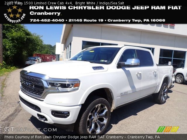 2022 Ram 1500 Limited Crew Cab 4x4 in Bright White