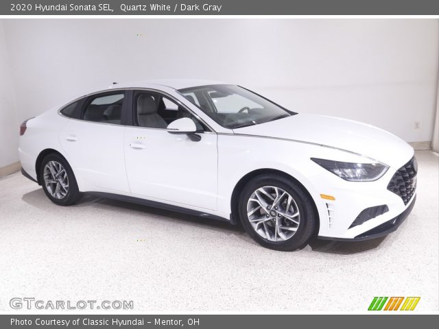2020 Hyundai Sonata SEL in Quartz White