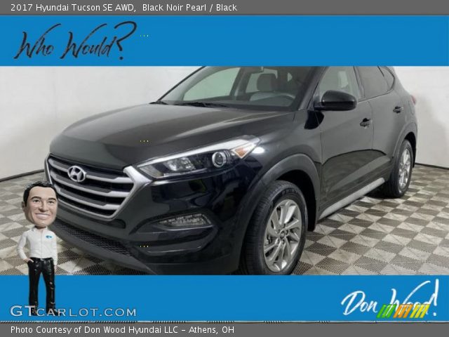 2017 Hyundai Tucson SE AWD in Black Noir Pearl