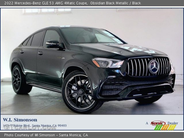 2022 Mercedes-Benz GLE 53 AMG 4Matic Coupe in Obsidian Black Metallic