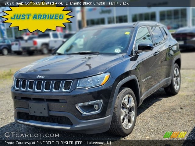 2020 Jeep Compass Limted 4x4 in Diamond Black Crystal Pearl