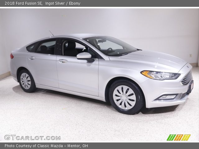 2018 Ford Fusion SE in Ingot Silver