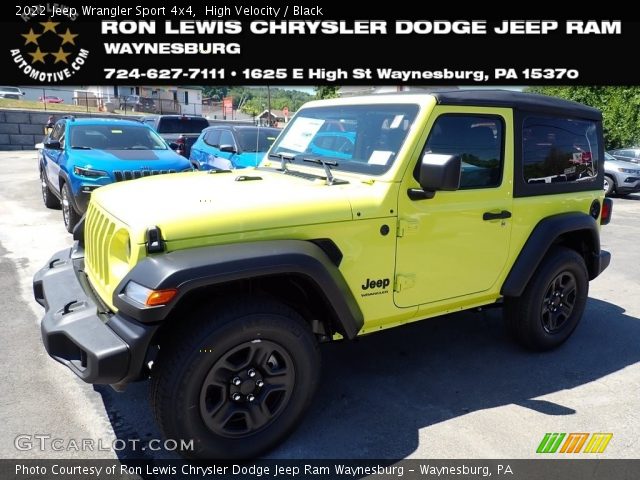 2022 Jeep Wrangler Sport 4x4 in High Velocity