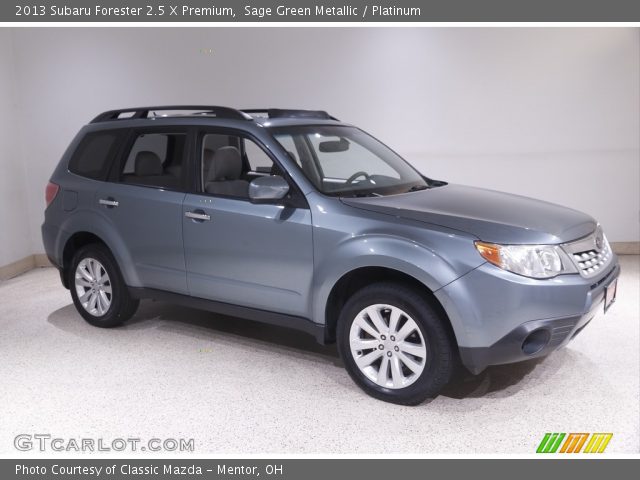 2013 Subaru Forester 2.5 X Premium in Sage Green Metallic