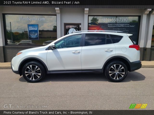 2015 Toyota RAV4 Limited AWD in Blizzard Pearl