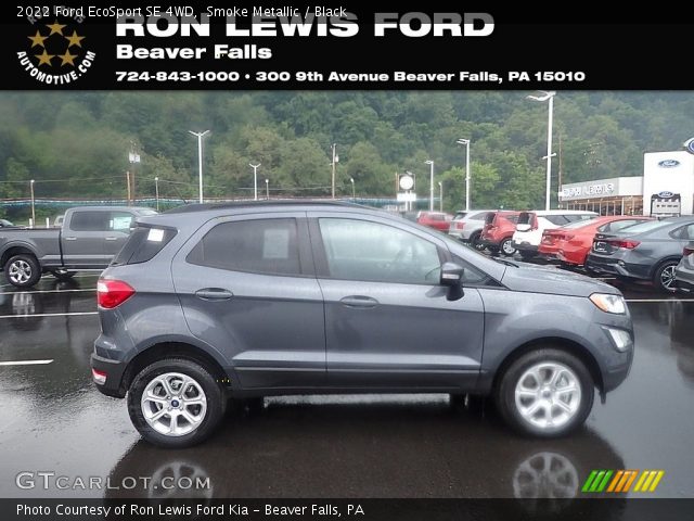 2022 Ford EcoSport SE 4WD in Smoke Metallic