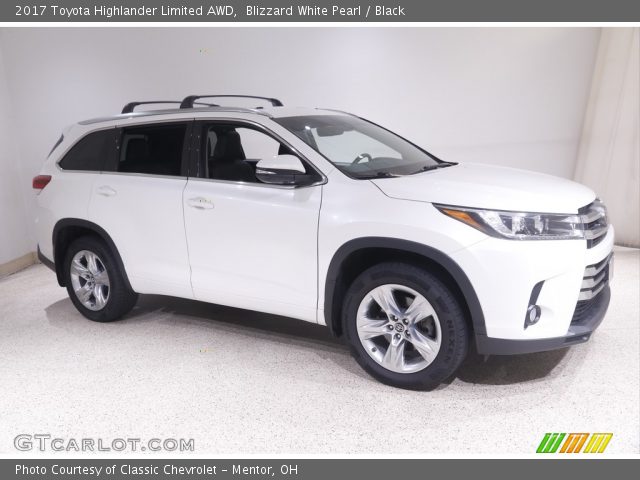 2017 Toyota Highlander Limited AWD in Blizzard White Pearl