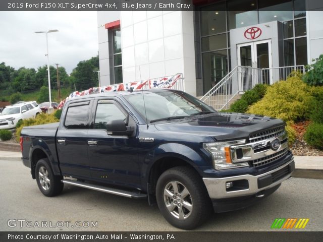 2019 Ford F150 XLT SuperCrew 4x4 in Blue Jeans