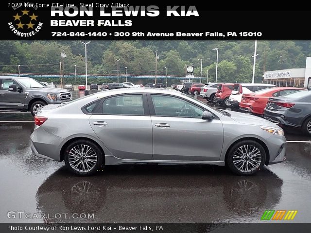 2022 Kia Forte GT-Line in Steel Gray