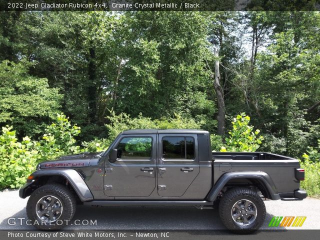 2022 Jeep Gladiator Rubicon 4x4 in Granite Crystal Metallic