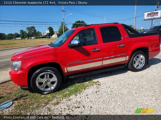 2010 Chevrolet Avalanche LTZ 4x4 in Victory Red