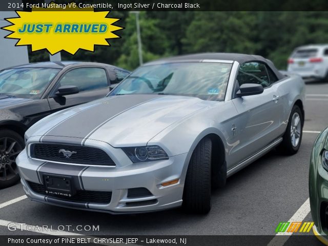 2014 Ford Mustang V6 Convertible in Ingot Silver