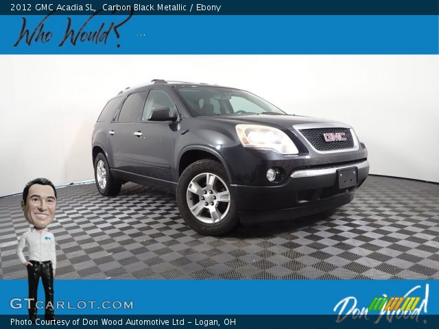 2012 GMC Acadia SL in Carbon Black Metallic