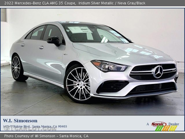 2022 Mercedes-Benz CLA AMG 35 Coupe in Iridium Silver Metallic