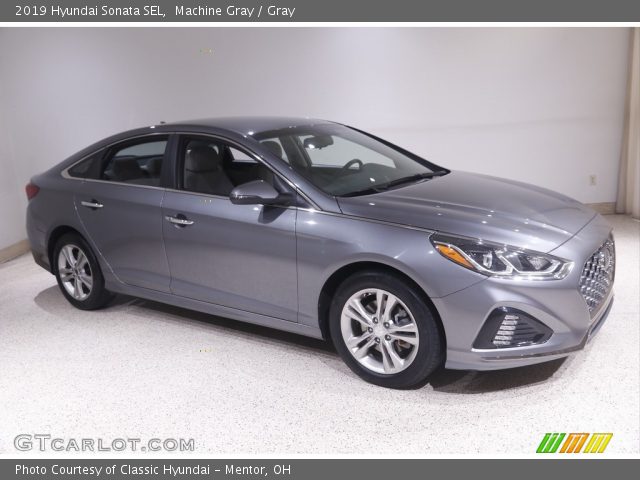 2019 Hyundai Sonata SEL in Machine Gray