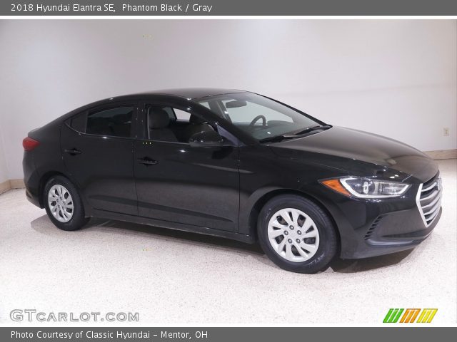 2018 Hyundai Elantra SE in Phantom Black