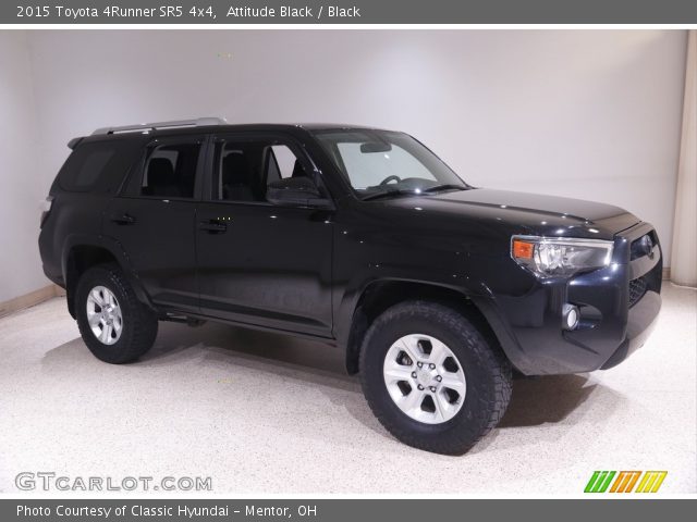 2015 Toyota 4Runner SR5 4x4 in Attitude Black