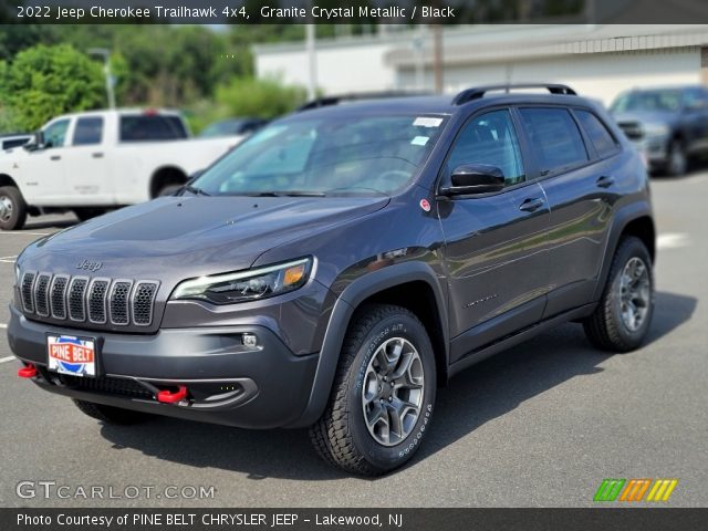 2022 Jeep Cherokee Trailhawk 4x4 in Granite Crystal Metallic