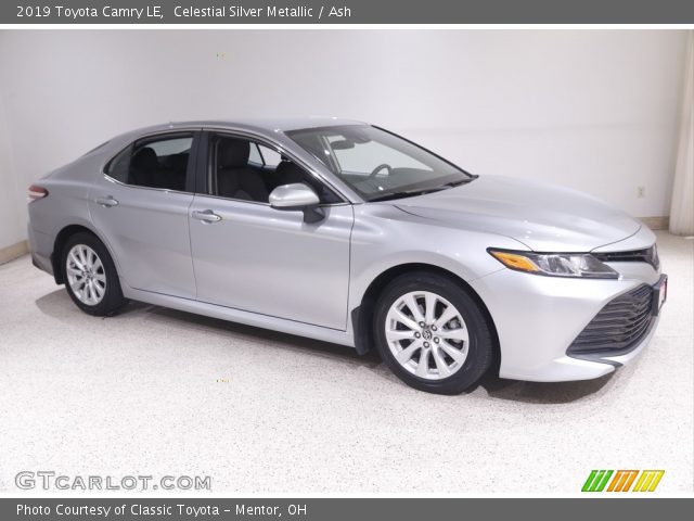2019 Toyota Camry LE in Celestial Silver Metallic