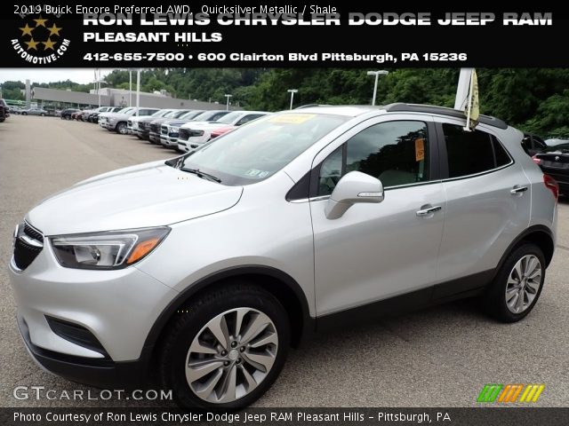2019 Buick Encore Preferred AWD in Quicksilver Metallic