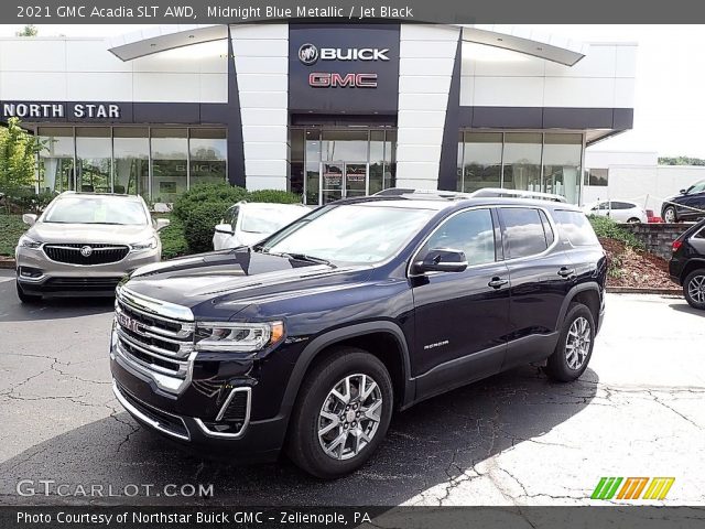 2021 GMC Acadia SLT AWD in Midnight Blue Metallic
