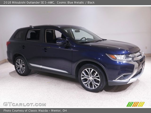 2018 Mitsubishi Outlander SE S-AWC in Cosmic Blue Metallic
