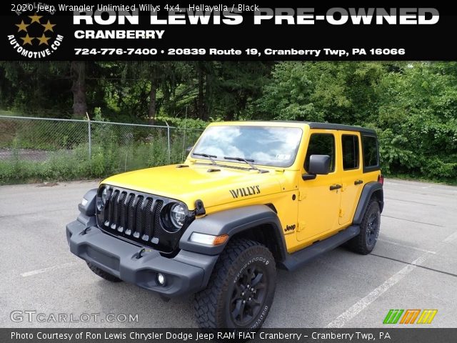 2020 Jeep Wrangler Unlimited Willys 4x4 in Hellayella