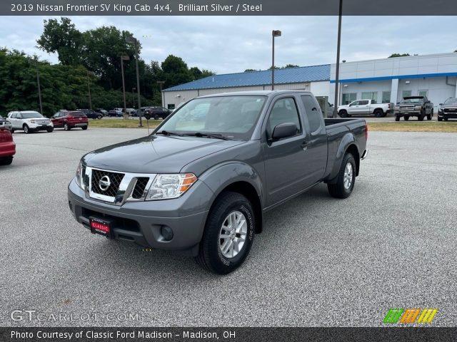 2019 Nissan Frontier SV King Cab 4x4 in Brilliant Silver