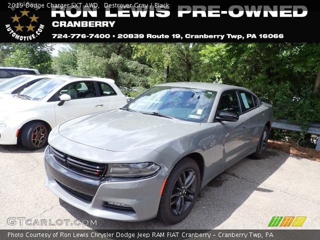 2019 Dodge Charger SXT AWD in Destroyer Gray