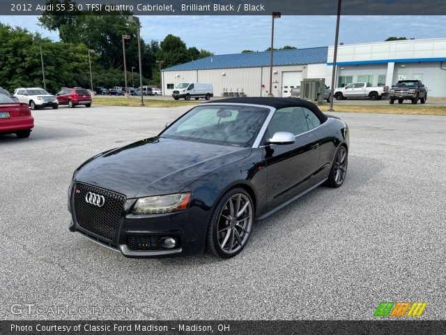 2012 Audi S5 3.0 TFSI quattro Cabriolet in Brilliant Black