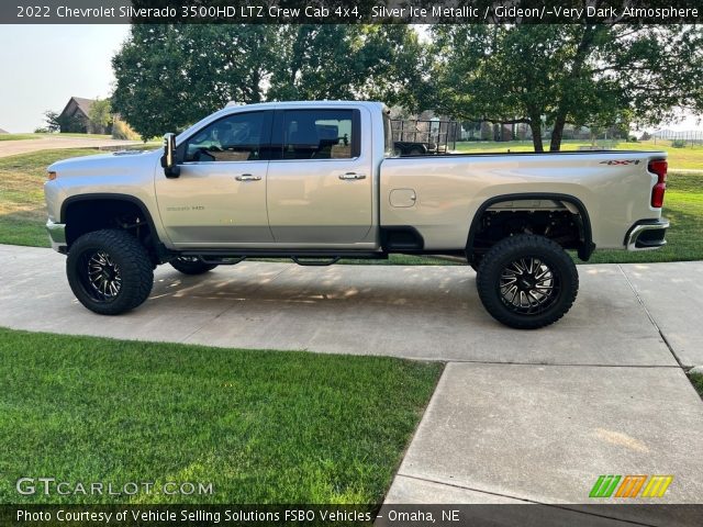 2022 Chevrolet Silverado 3500HD LTZ Crew Cab 4x4 in Silver Ice Metallic