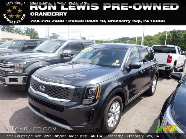 2021 Kia Telluride LX AWD in Gravity Gray